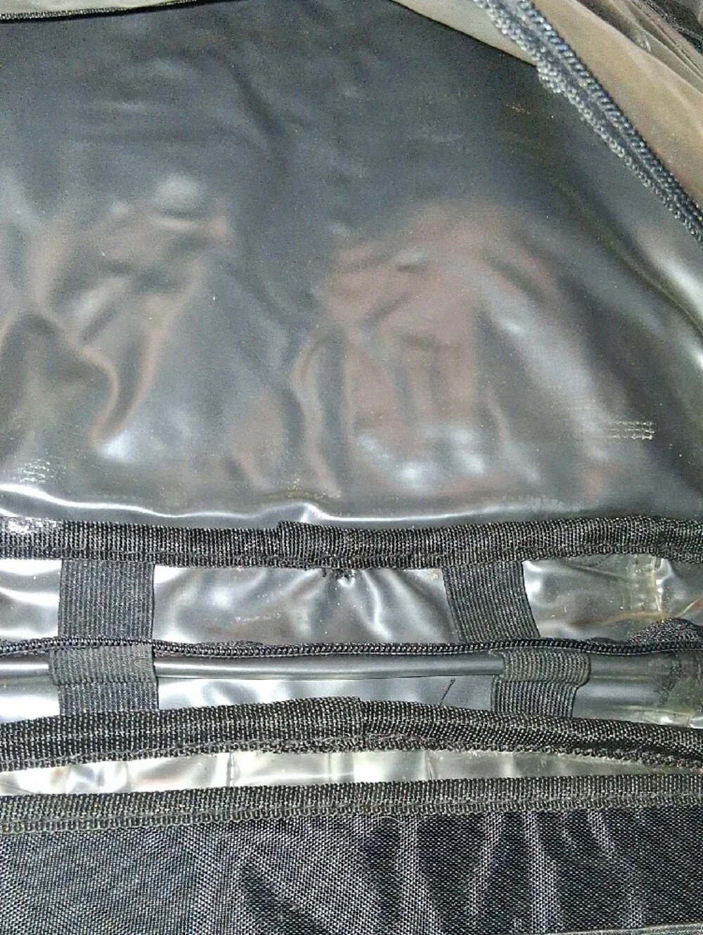 Murano Black Men's Travel Briefcase with Front Zip Pocket